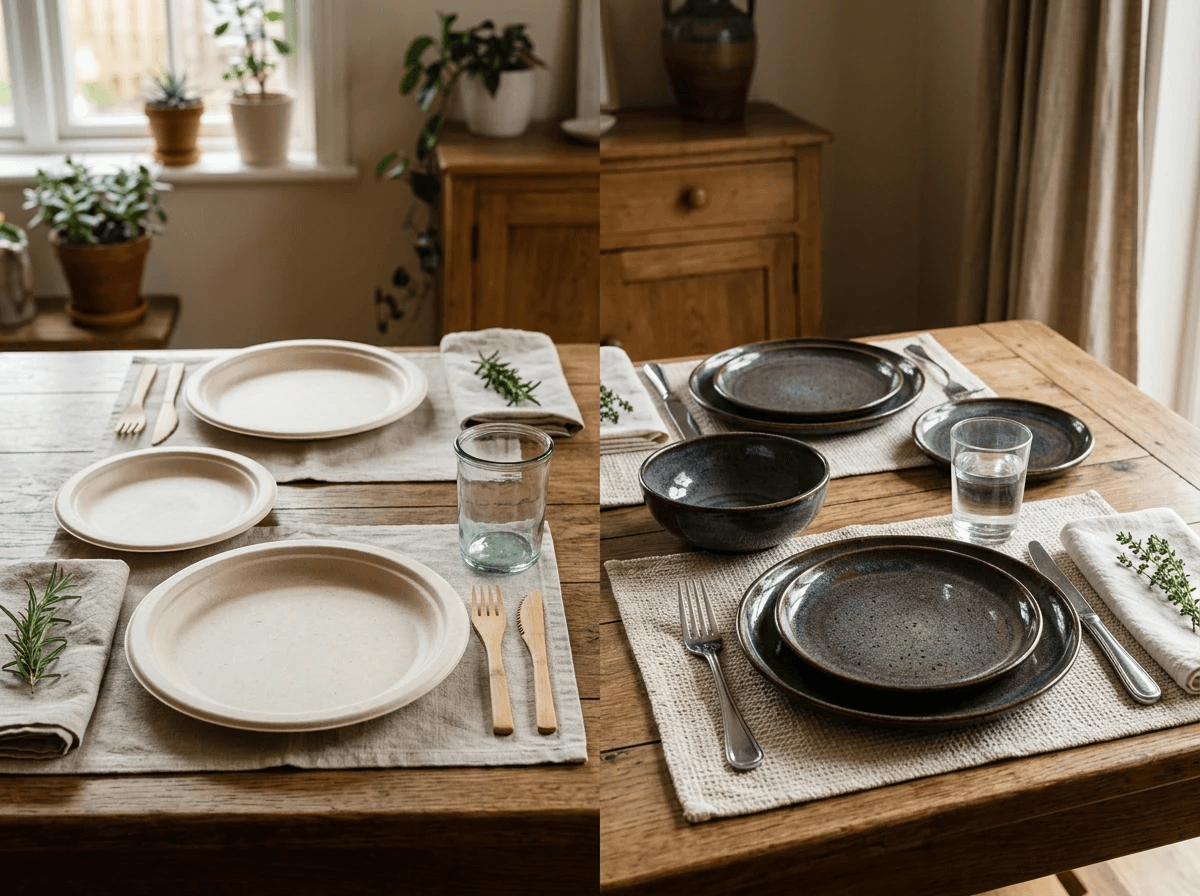 Bagasse Plates vs. Traditional Tableware: The 2026 Technical Review
