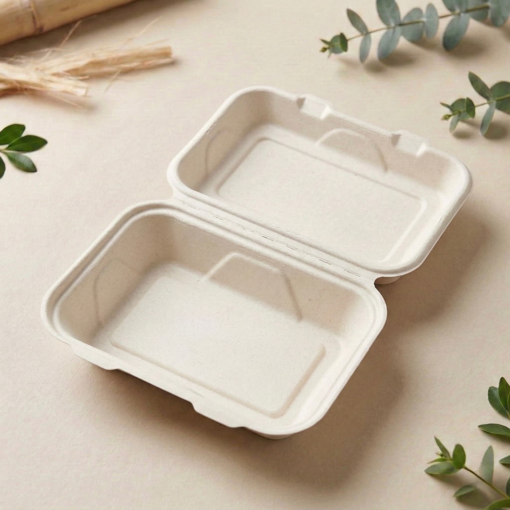 9 x 6 Plain Clamshell view 0