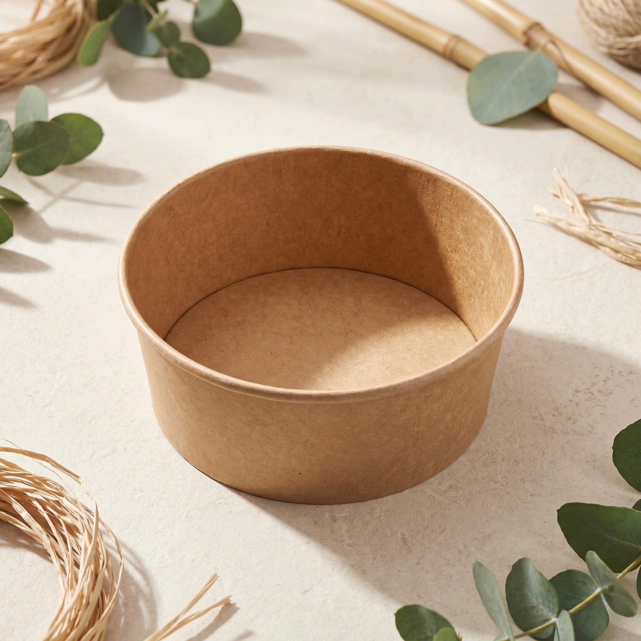 500 ml Kraft Paper Salad Bowl view 0