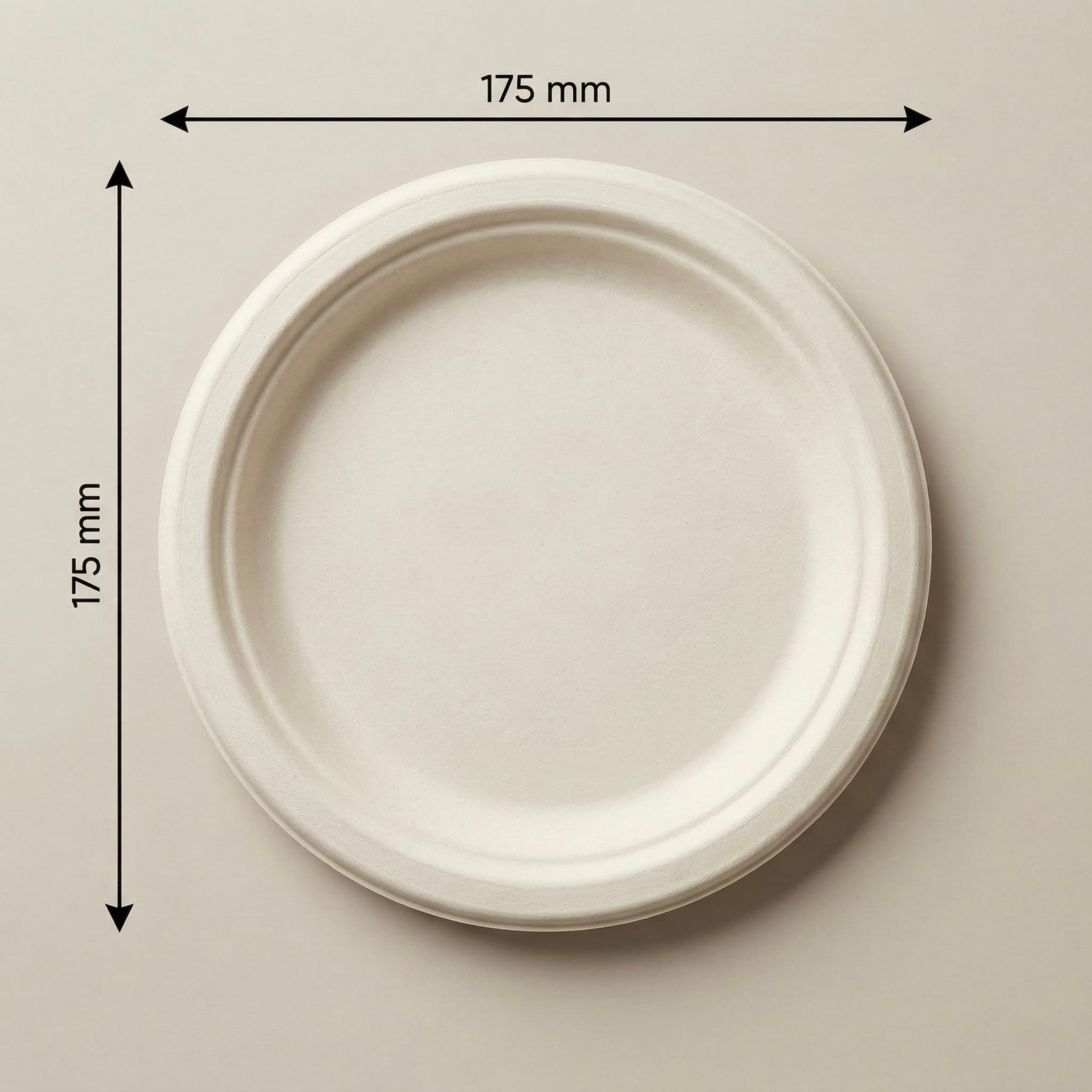 7 Inch Round Plate view 1